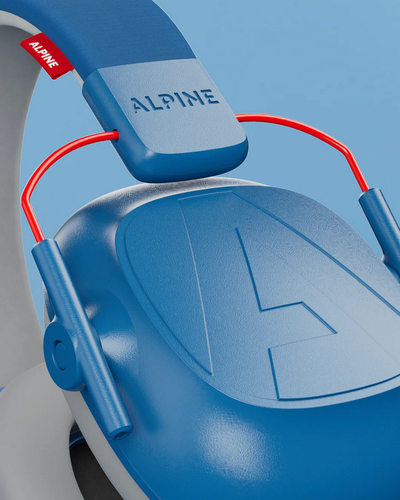 Słuchawki ochronne nauszniki dla dzieci 5-16 lat Alpine Muffy Kids 25 dB CE Niebieskie na Arena.pl