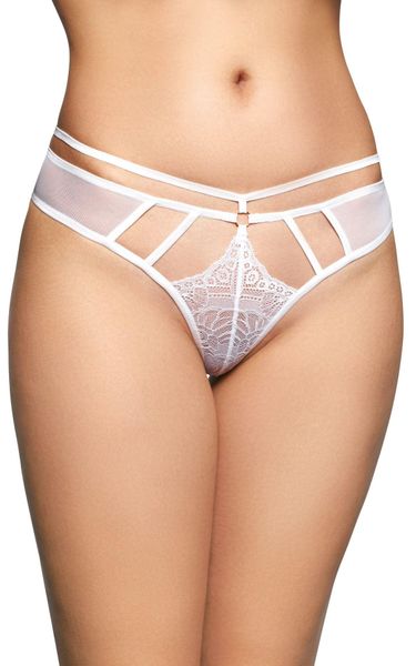 G-String 2490 - White S/M zdjęcie 1
