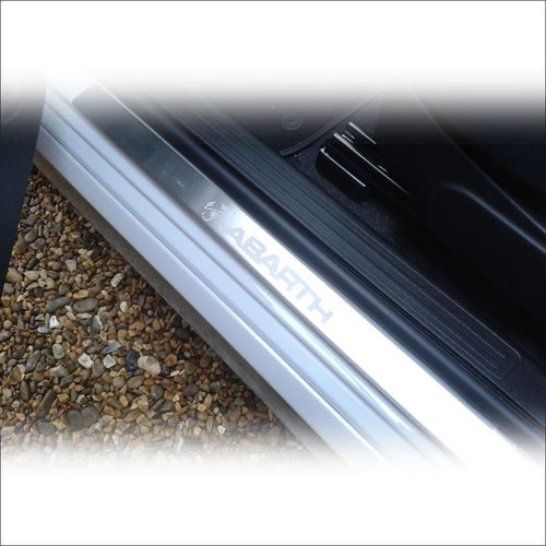 Listwa progowa FIAT 500  ABARTH Stal nierdzewna 304 mat 2szt na Arena.pl