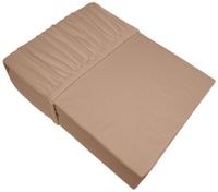 Prześcieradło Jersey z gumką 140x200 Bielbaw beżow