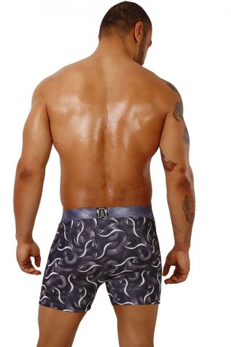 Bokserki męskie CRAZY BOXER Black Eel L na Arena.pl