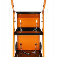 WÓZEK SPAWALNICZY DO SPAWAREK Z PÓŁKAMI STABILNY MOBILNY PÓŁKA NA BUTLĘ