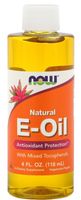NOW FOODS E-Oil - Naturalna Witamina E z mieszanką Tokoferoli (118 ml)