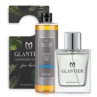 Glantier 724 Zestaw męski Perfumy olejek Zawieszka
