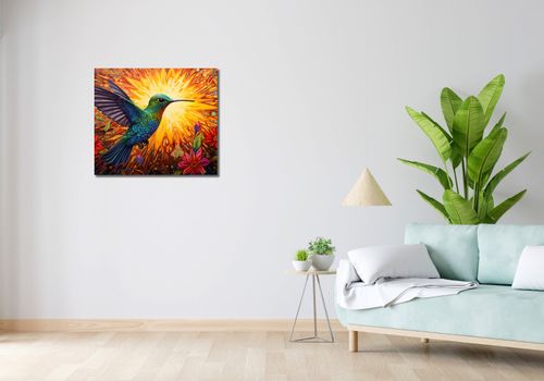 Obraz 70x60cm Koliber Barw na Arena.pl