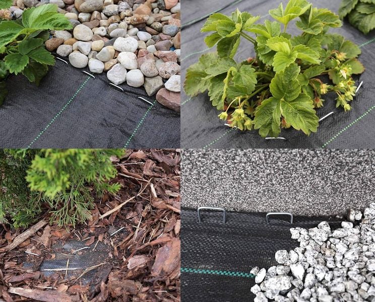 Kotwy Gruntowe Ocynkowane Szpilki do Agrowłókniny 30cm 4mm Zestaw 20 Sztuk zdjęcie 4