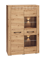 Witryna Niska 2- Drzwiowa 2D 92 cm Dąb Artisan ARTEMIS ML