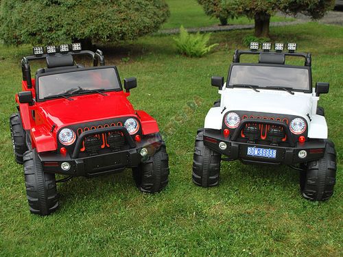 Duże Auto J E E P Hellcat miękkie koła EVA PA0123 na Arena.pl