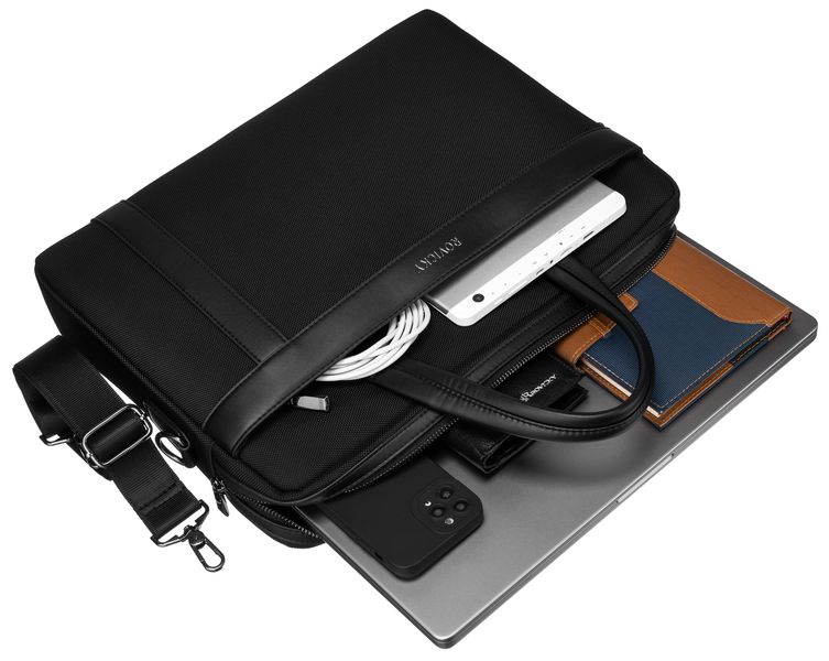 torba męska pu r-c5905-6793 black zdjęcie 5