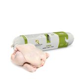 BIO kurczak z brokułami i ryżem podwójne rolki 2 x 400g eko karma dla psa