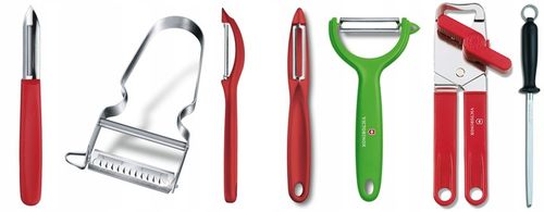 Victorinox 7.6075.5, obieraczka, dwukierunkowe ostrze ruchome, ząbkowane na Arena.pl