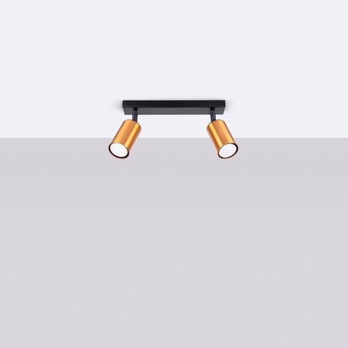 Plafon WINX 2 czarny/miedź na Arena.pl