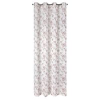 FIRANA FIRANKA PRZELOTKI KWIATY 40X250 CM BEŻOWA