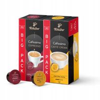 2X Tchibo Kawa Cafissimo Caffe Crema Fine Aroma 30Kaps/Espresso Intense 30K