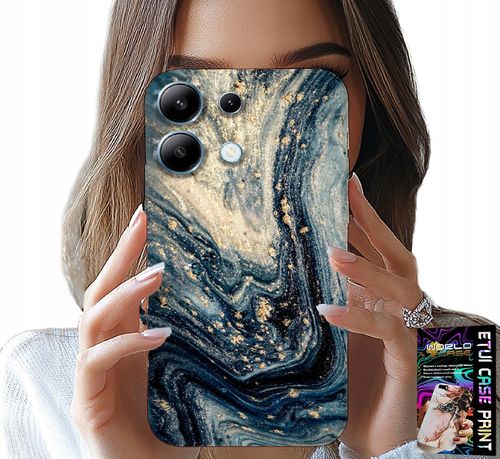 ETUI DO XIAOMI NOTE 14S - KAMIENNE ELEGANCKIE WZORY OBUDOWA CASE na Arena.pl