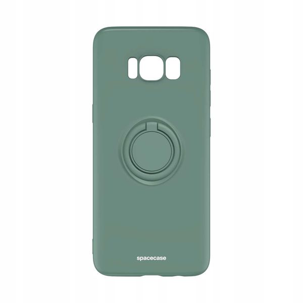 Spacecase Silicone Ring Galaxy S8 Dark Green zdjęcie 5