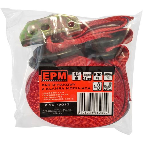 pas do bagażu z naciągaczem 25mm 4.5m - e-901-9012 na Arena.pl