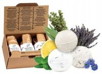 ZESTAW BOX KULE DO KĄPIELI MUSUJĄCA KULA NATURALNE SŁOMIANA PRACOWNIA