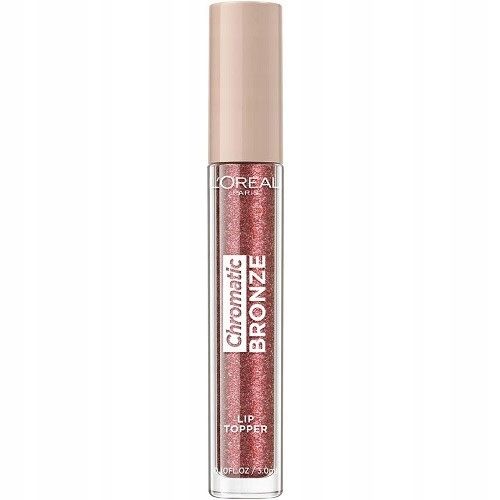 Metaliczny Błyszczyk Do Ust, L'oréal, Chromatic Bronze, 01 Copperbay, 3 Ml na Arena.pl