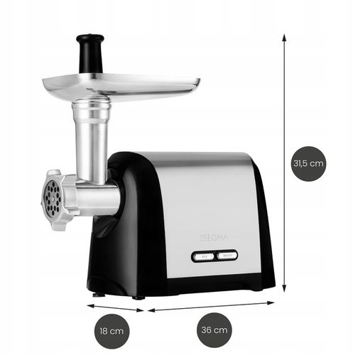 Maszynka do mielenia mięsa ZEEGMA szatkownica nadziewarka kiełbasy 3 sita na Arena.pl
