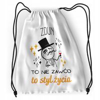 Plecak Sportowy Szkolny Dla Zduna Worek Torba Z Nadrukiem Ze Zdjęciem