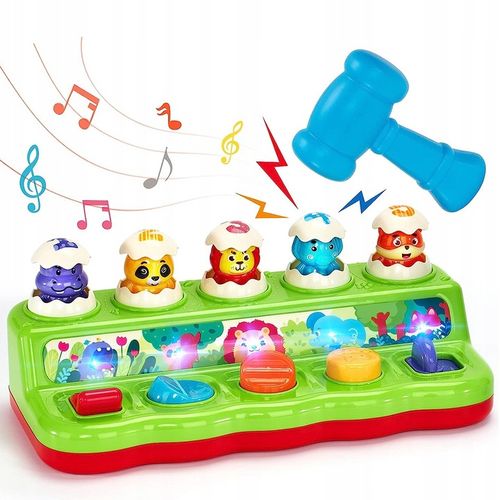 WYSKAKUJĄCE ZWIERZĄTKA INTERAKTYWNA ZABAWKA GRA ZRĘCZNOŚCIOWA POP-UP na Arena.pl