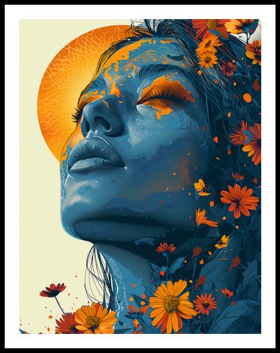 Plakat 50x65cm Deszcz Słoneczny na Arena.pl