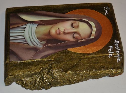 Ikona Święta Apolonia Pola patronka dentystów na Arena.pl