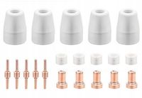 ZESTAW DYSZE ELEKTRODY DŁUGIE do PLAZMY PT-31 PARKSIDE PPS-40 B2 KOMPLET