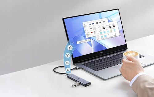 Hub USB UGREEN CM473 Adapter Hub USB do 4x USB 3.0 1 x USB-C na Arena.pl