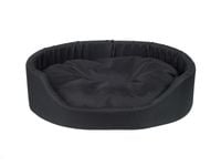 amiplay legowisko owalne basic czarne m