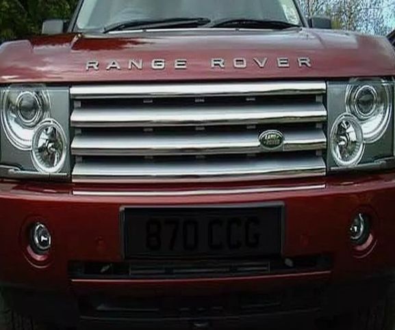 2003-2013 RANGE ROVER - LIstwy chrom grill chromowan zdjęcie 1