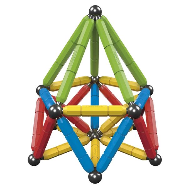 Zestaw klocków magnetycznych 60 elementów zdjęcie 4