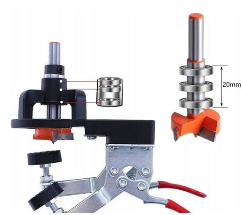 Szablon do Wiercenia Otworów pod Zawias 35 Znacznik Zawiasów Frez do na Arena.pl