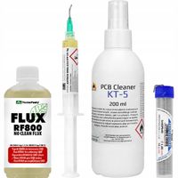 AKCESORIA LUTOWNICZE CHEMIA DO LUTOWANIA CYNA RF800 RMA-223-TPF(UV) KT-5