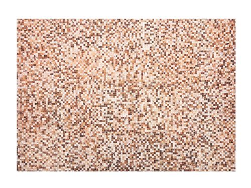 Dywan patchwork skórzany brązowy 160 x 230 cm TORUL na Arena.pl