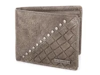 portfel skórzany z ćwiekami j.jones