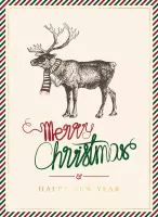 Karnet B6 Bn Renifer