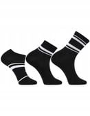 Skarpetki Męskie Bawełniane Różna Długość Unisex 3-pak CZARNY MORAJ 39-41