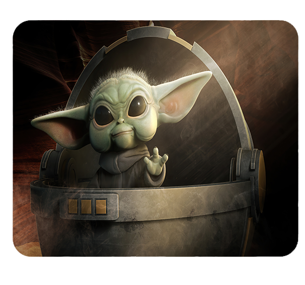 Podkładka pod myszkę Baby Yoda zdjęcie 1