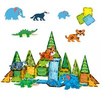 ZWIERZĘTA DŻUNGLI KONSTRUKCJE KLOCKI