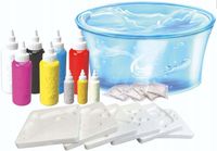 AQUA GELZ ZESTAW KREATYWNY DELUXE 9 KOLORY ŚWIECĄCY ŻEL