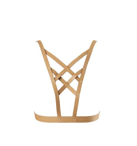 Bijoux Indiscrets - MAZE Net Cleavage harness Brown na Arena.pl