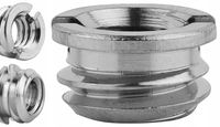 Nakrętka gwintowana redukcja adapter 3/8" na 1/4" miedziana 5,5 mm