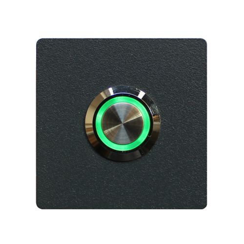 Przycisk dzwonka do domofonu wyjścia furtki bramy drzwi słupka LED czarny na Arena.pl