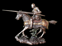 WIELKI KONNY RYCERZ Z KOPIĄ VERONESE WU73739A4