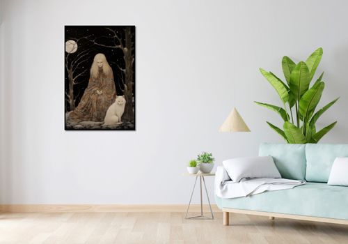 Plakat 67,5x100cm Stróżka Leśna na Arena.pl