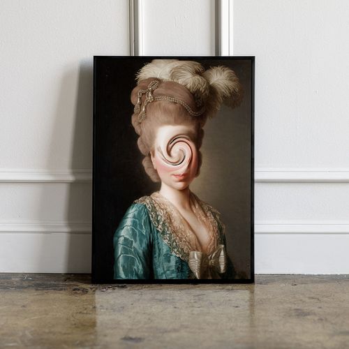 Plakat pop art twister portret 70x100 cm na Arena.pl