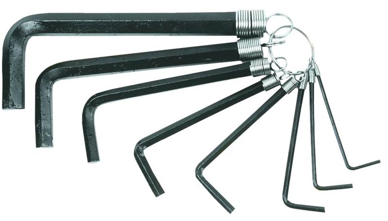KLUCZE IMBUSOWE 2-10MM - T 35D055 zdjęcie 1