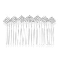 Grzebień ozdobny do włosów z cyrkoniami